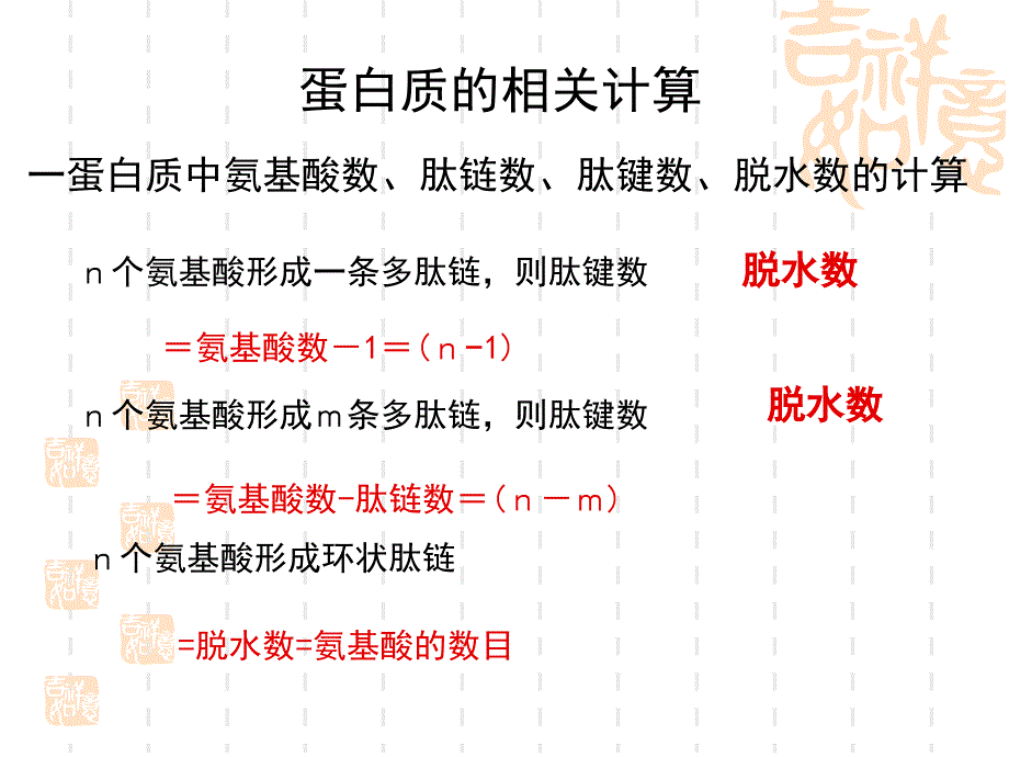 蛋白质相关计算课件_第1页