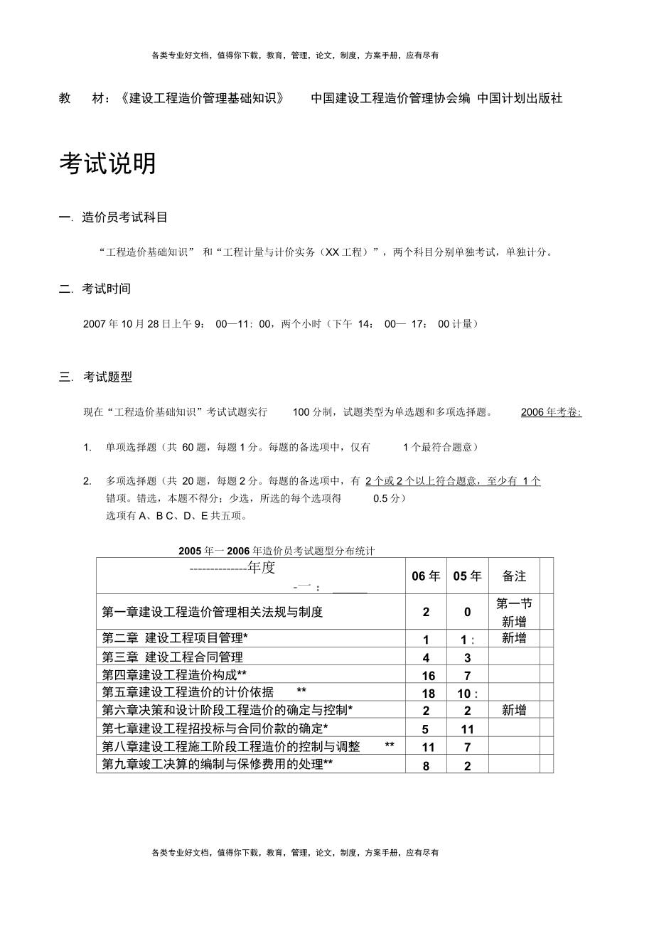 工程造价基础知识(精编)_第1页