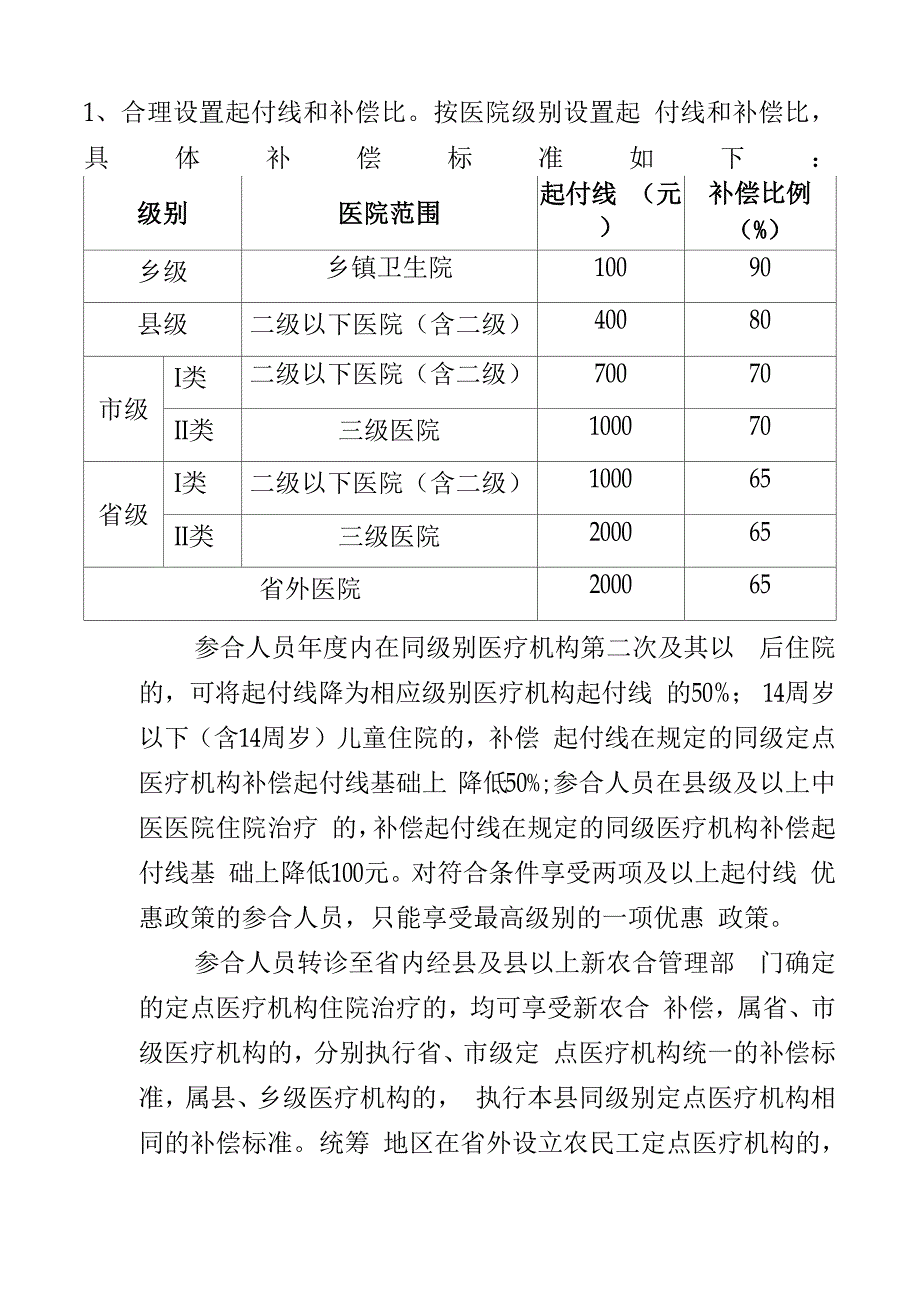 新型农村合作医疗2012年补偿方案_第3页