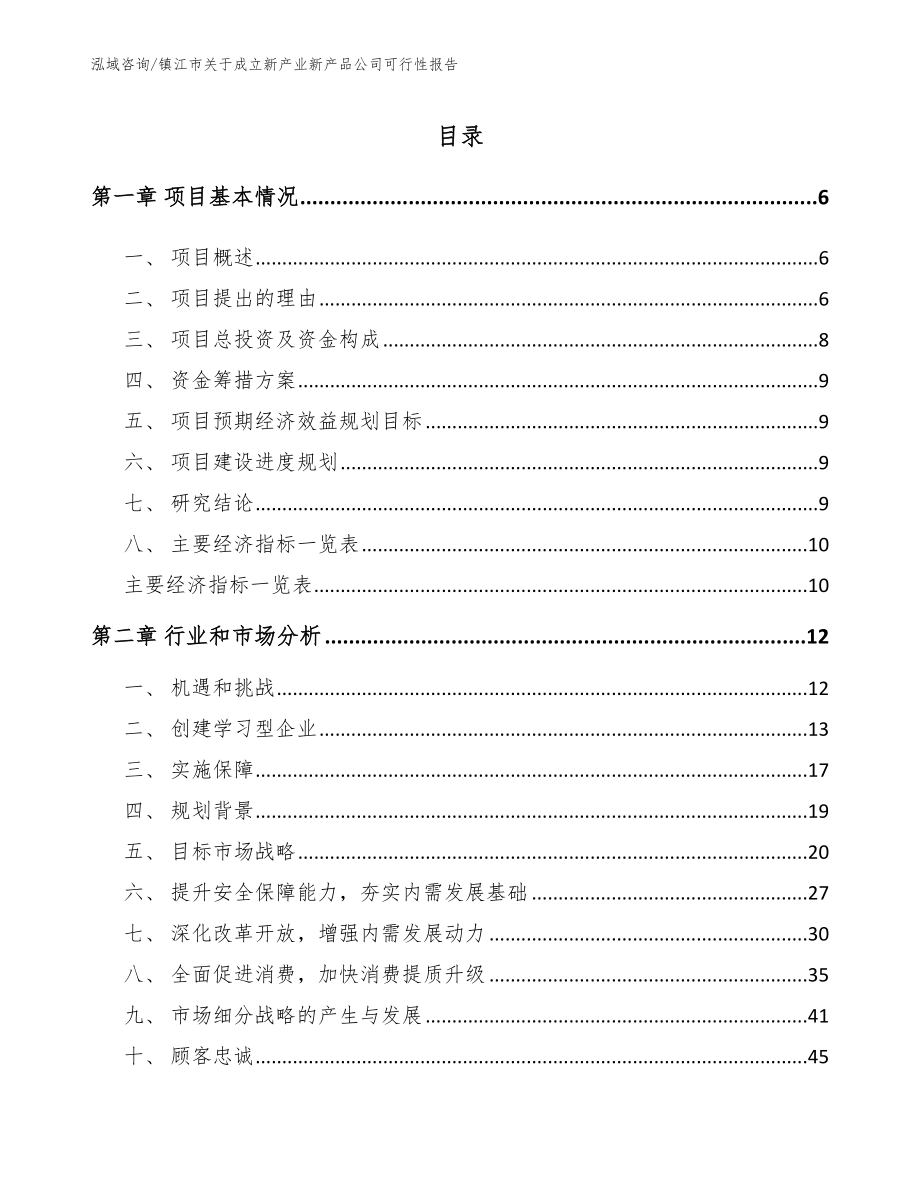 镇江市关于成立新产业新产品公司可行性报告_第2页