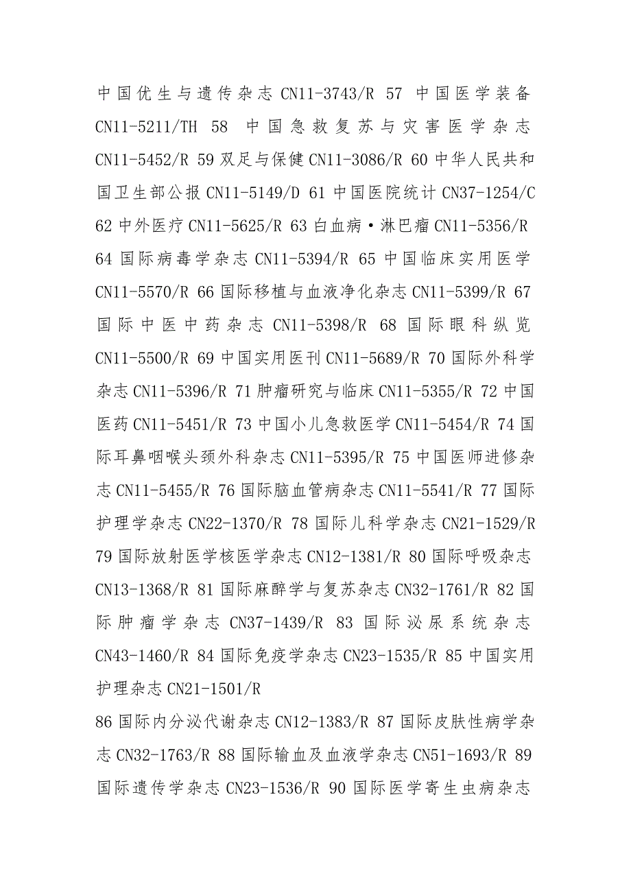 卫计委主管国家级报刊目录.docx_第3页