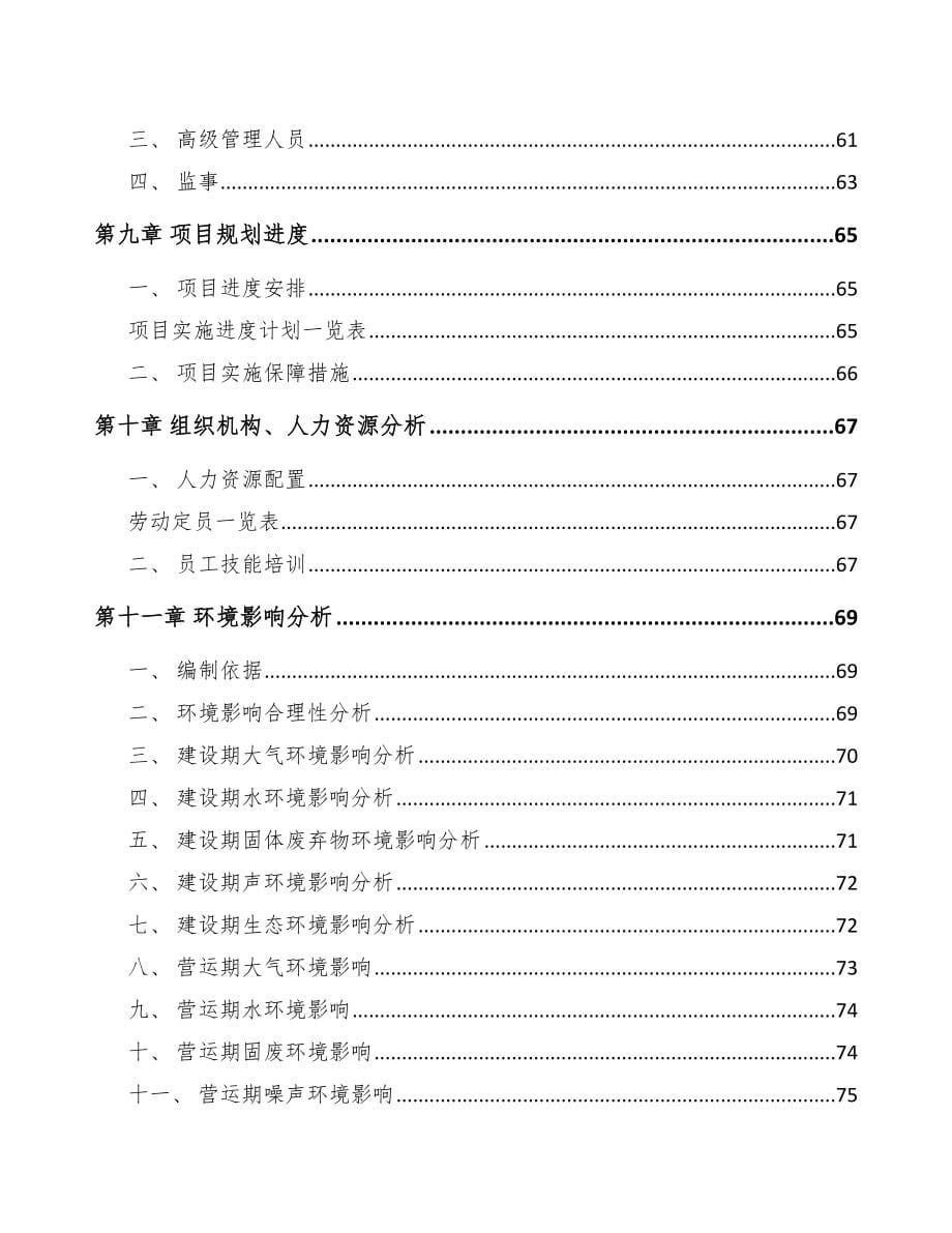 宁波单晶炉项目可行性研究报告参考范文_第5页