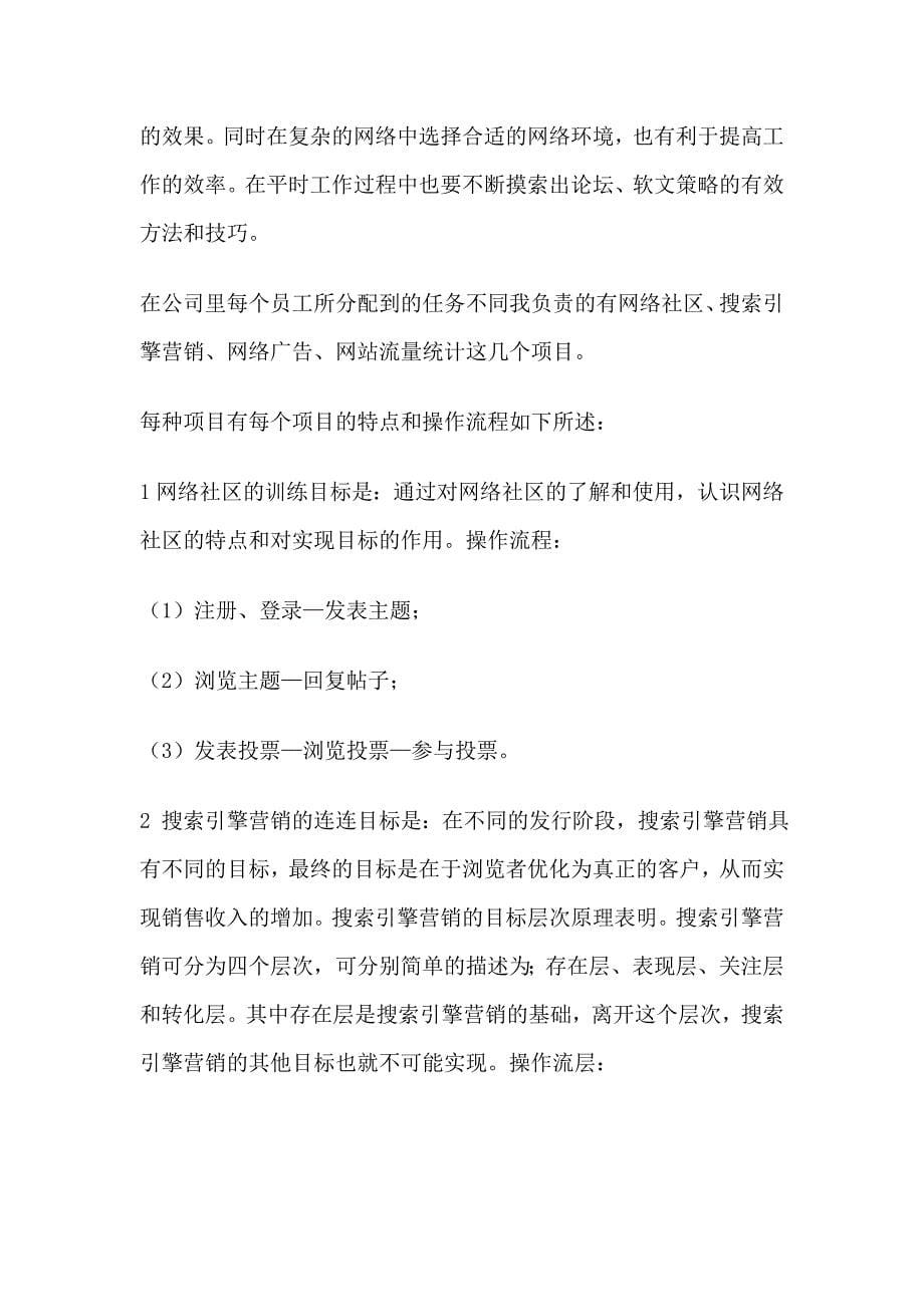 网站销售顶岗实习报告.doc_第5页