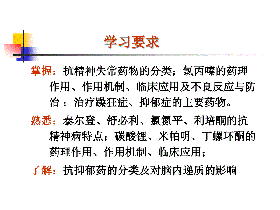 抗精神失常 ppt课件_第2页