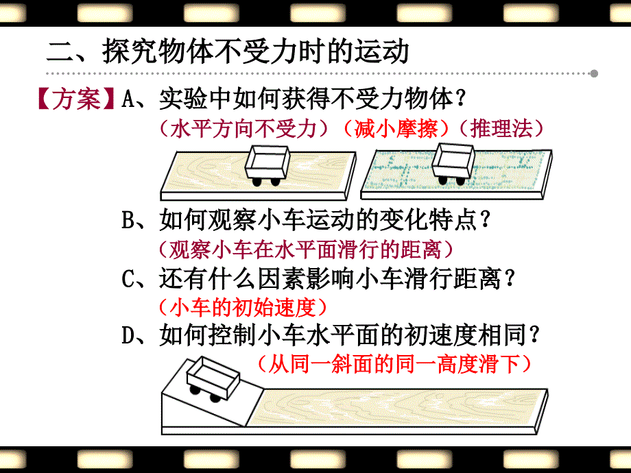 新苏科版八年级物理下册九章.力与运动二牛顿第一定律课件0_第4页