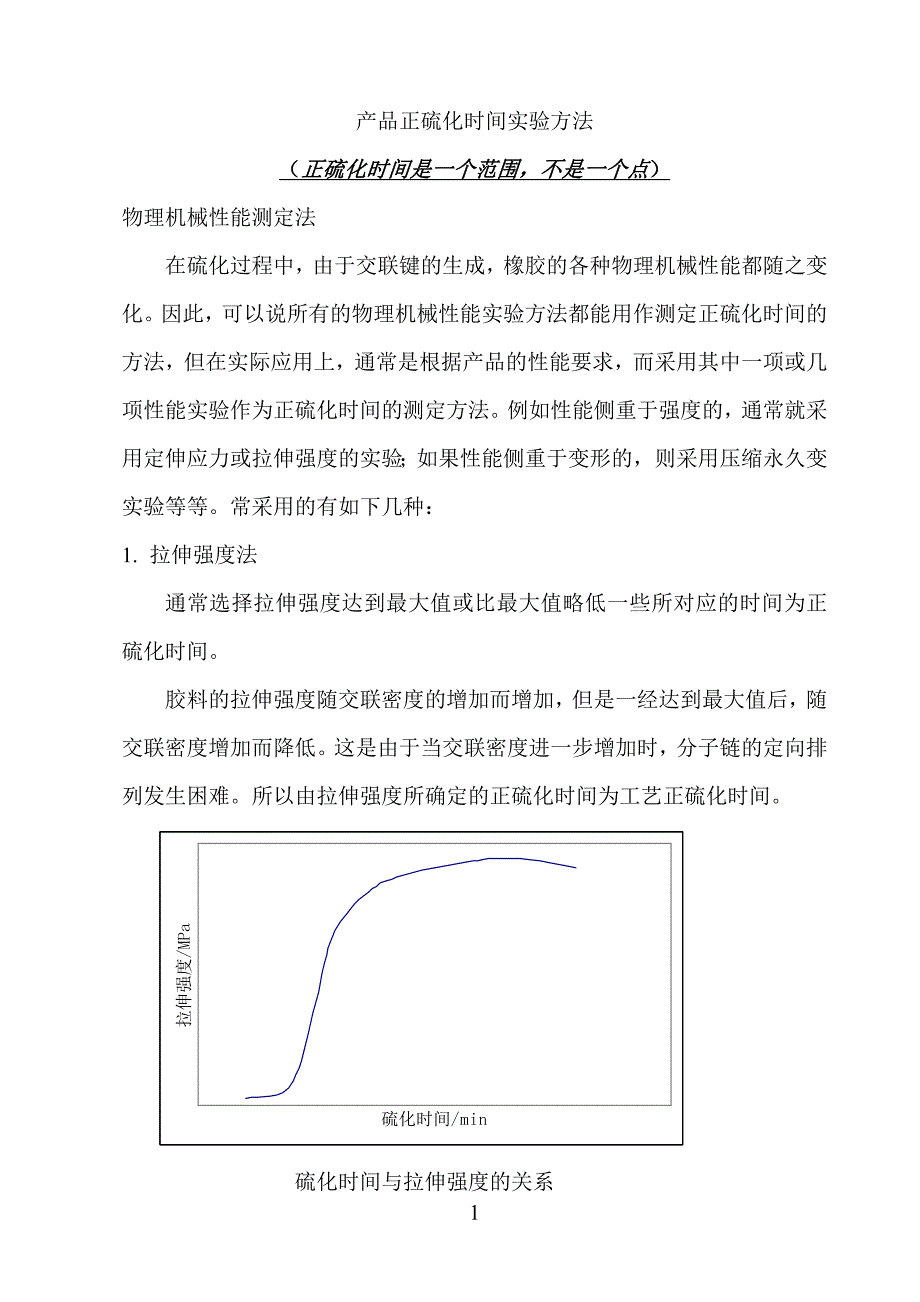 正硫化时间的测定方法.doc_第1页