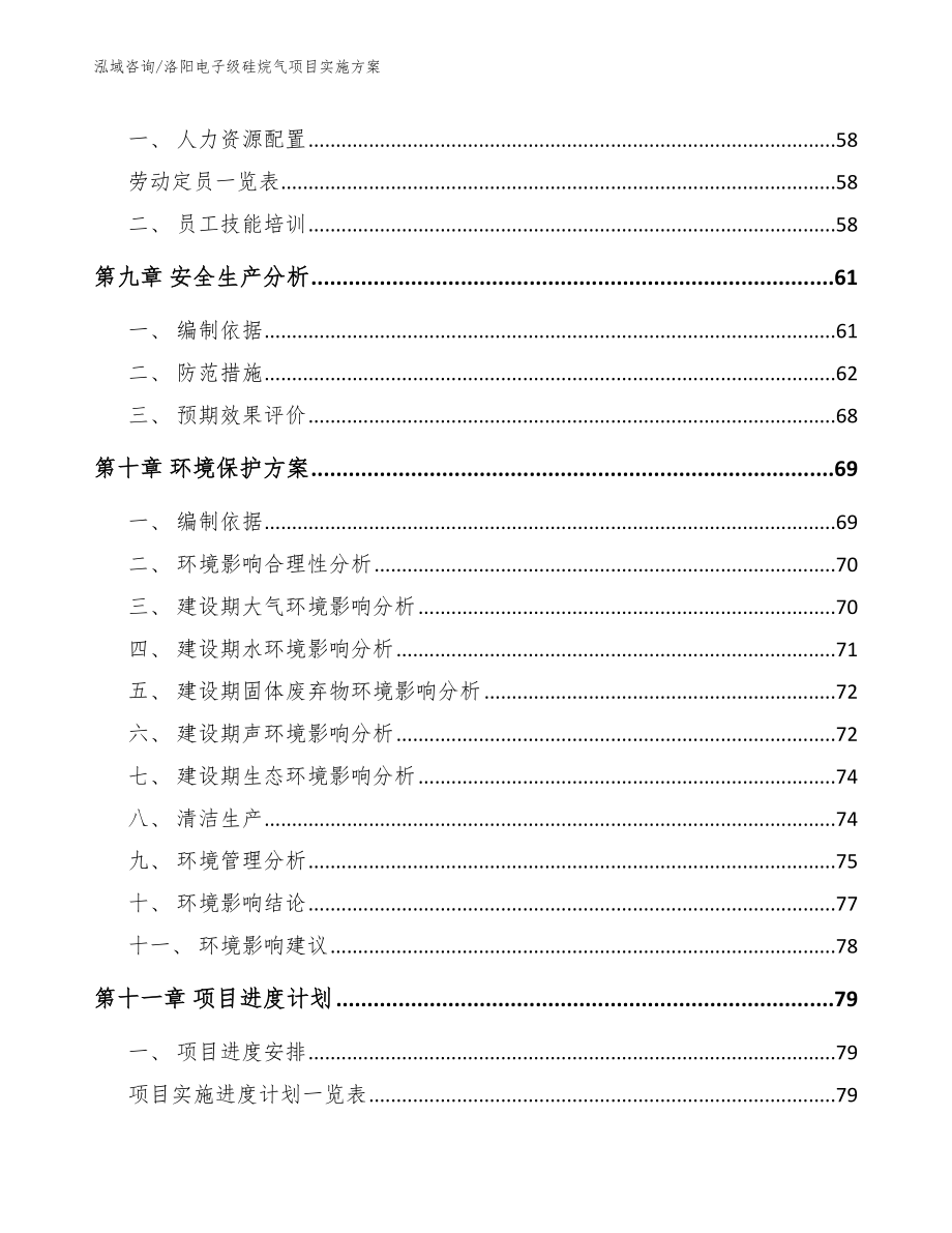 洛阳电子级硅烷气项目实施方案_第3页