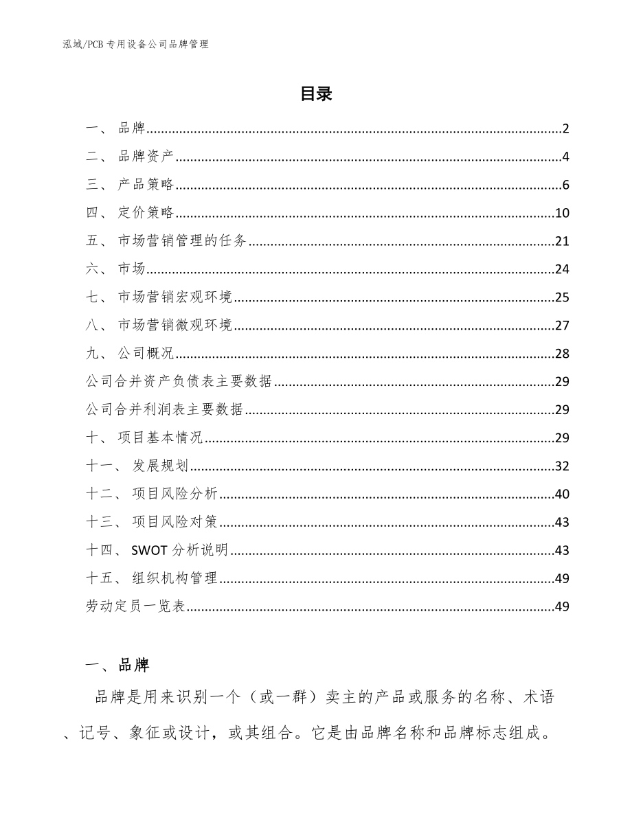 PCB专用设备公司品牌管理_参考_第2页