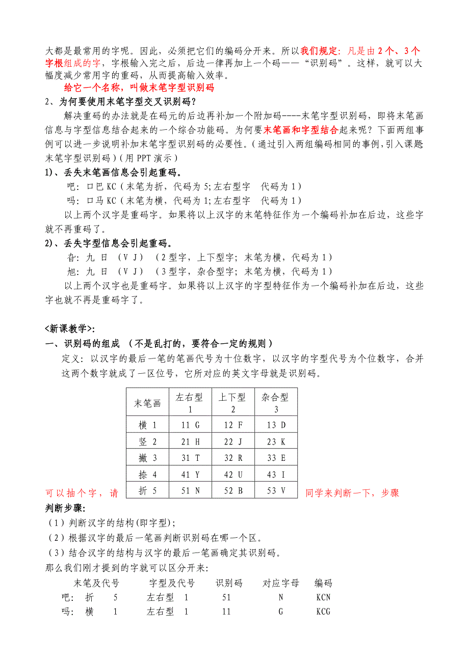 末笔字根识别码教案_第3页