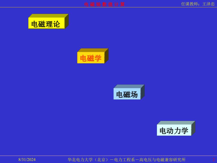 电磁场数值计算(基本原理)概要_第2页