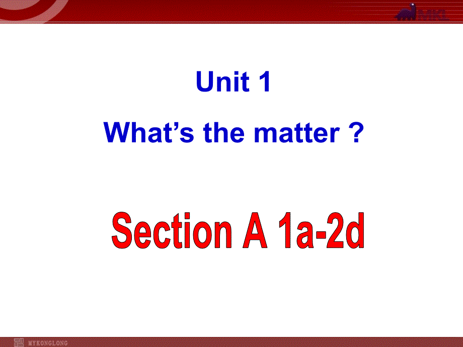 八下unit1-SectionA-1_第1页