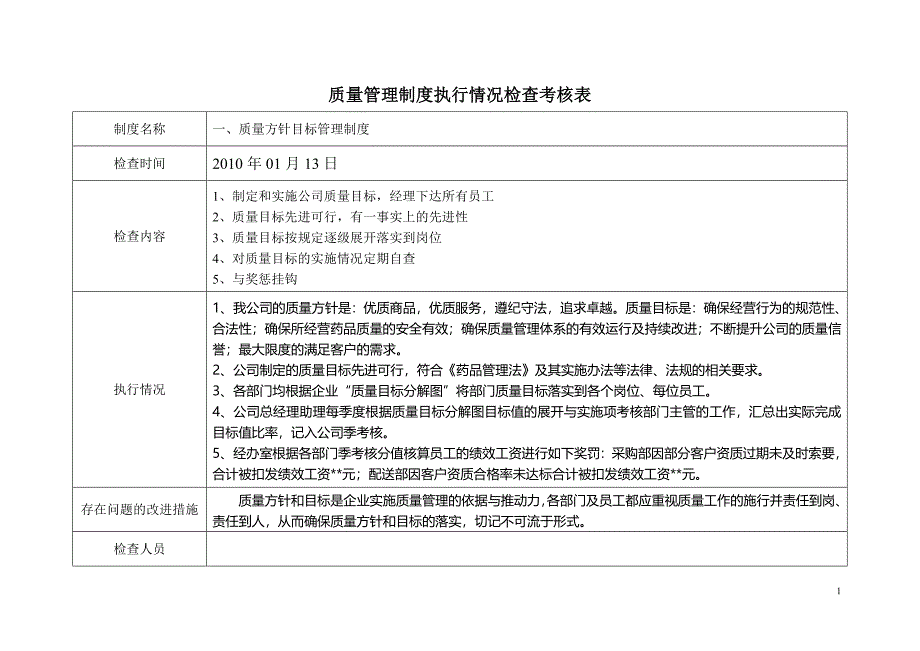 公司制度考核.doc_第1页