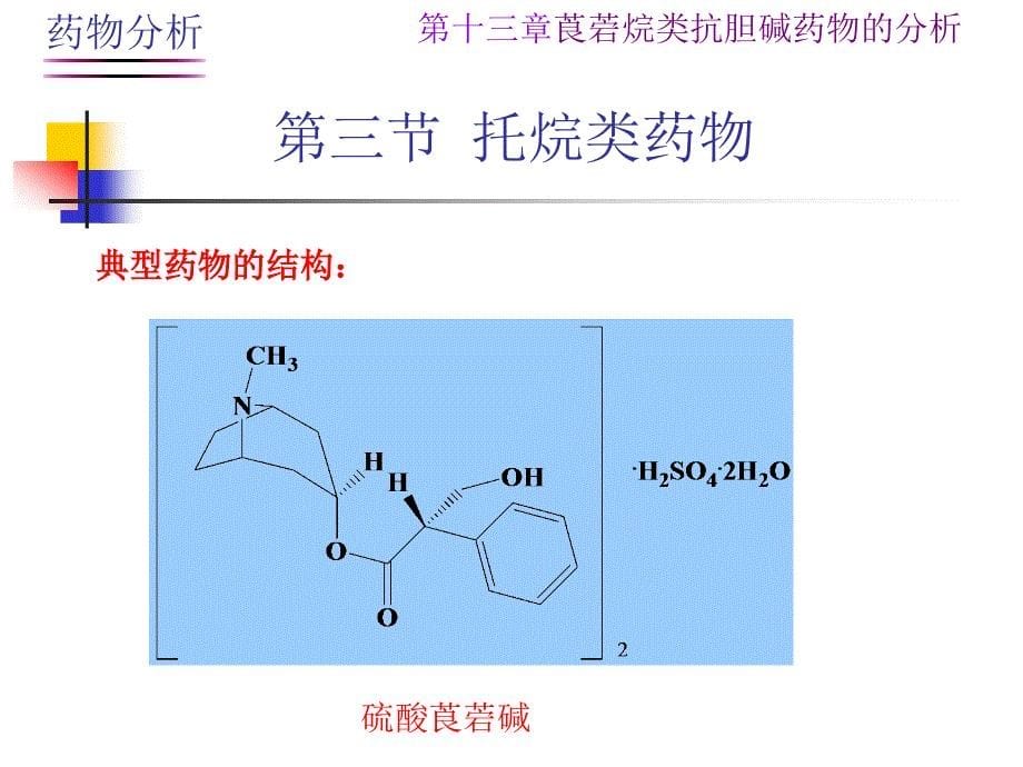 第十三章莨菪烷类抗胆碱药物的分析课件_第5页