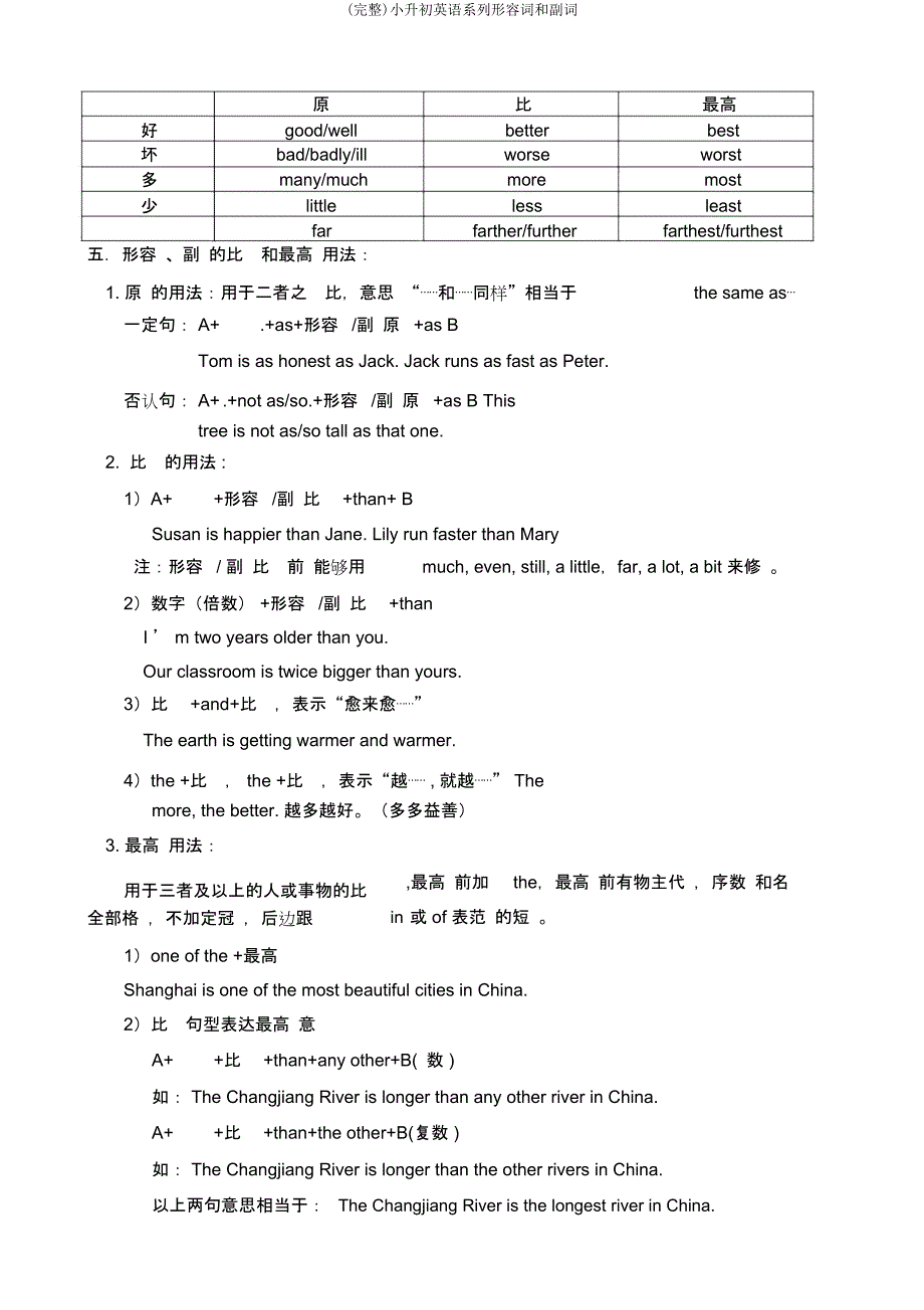 小升初英语系列形容词和副词.docx_第2页