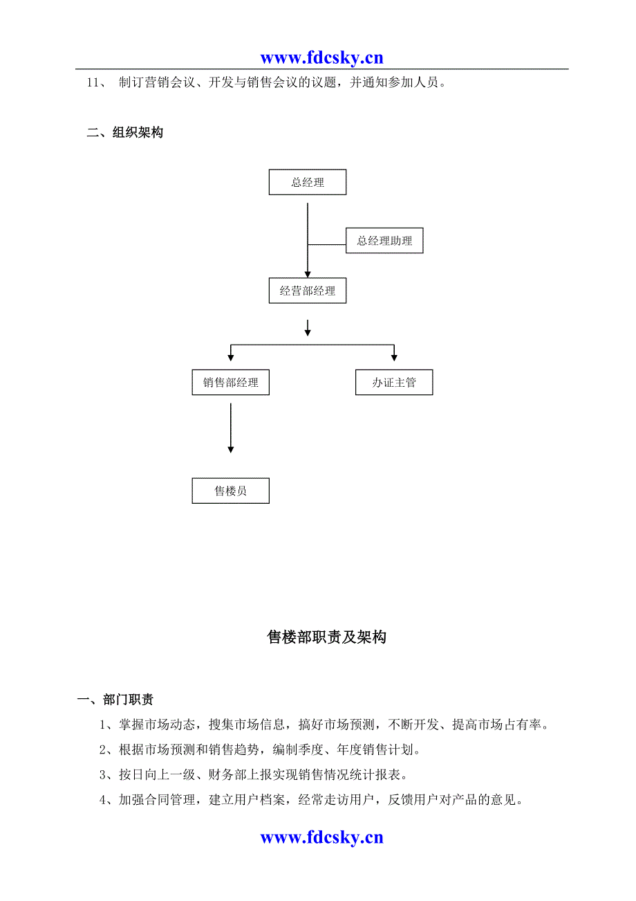 房地产售楼部管理制度_第4页