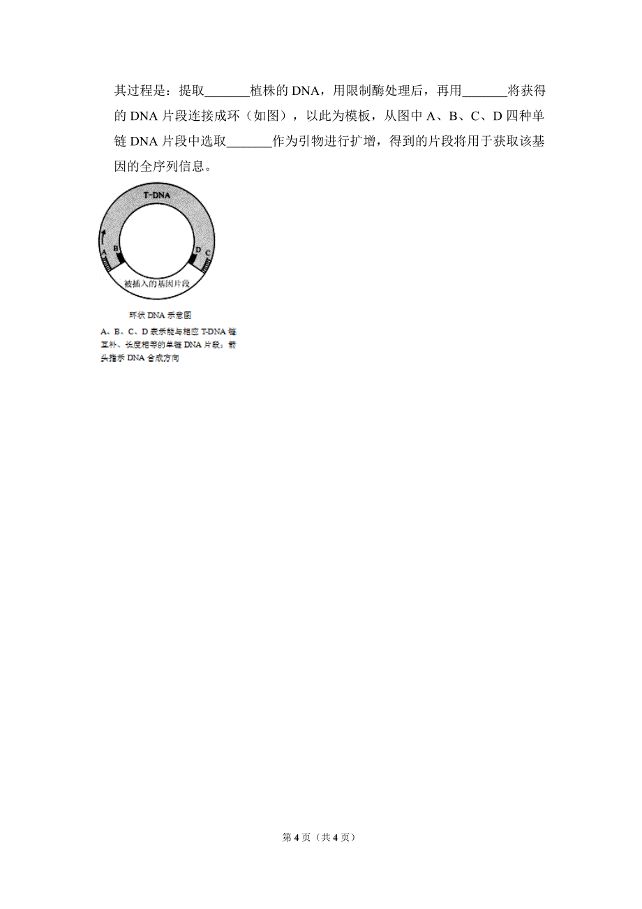 2011年北京市高考生物试卷真题（原卷版）.doc_第4页