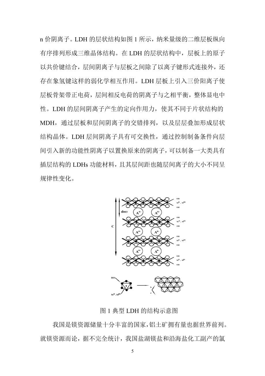 5000吨年系列镁基高抑烟阻燃材料可行性研究报告_第5页