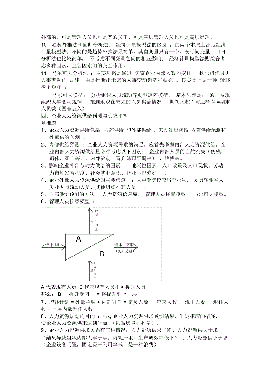 二级人力考点总结_第4页