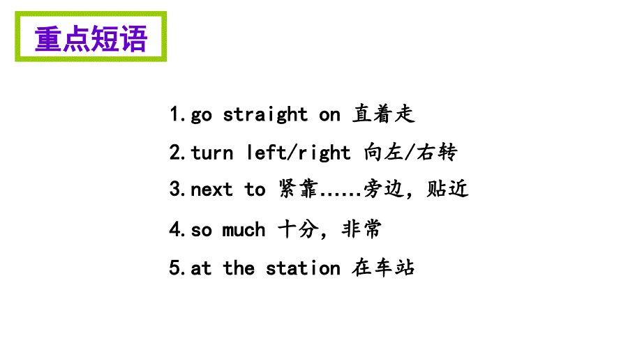 四年级上册英语模块知识清单-Module 1∣外研社_第4页