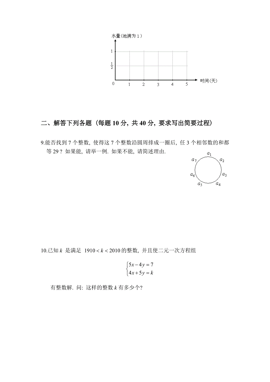 第15届华罗庚金杯少年数学邀请赛决赛试题A组及答案.doc_第2页