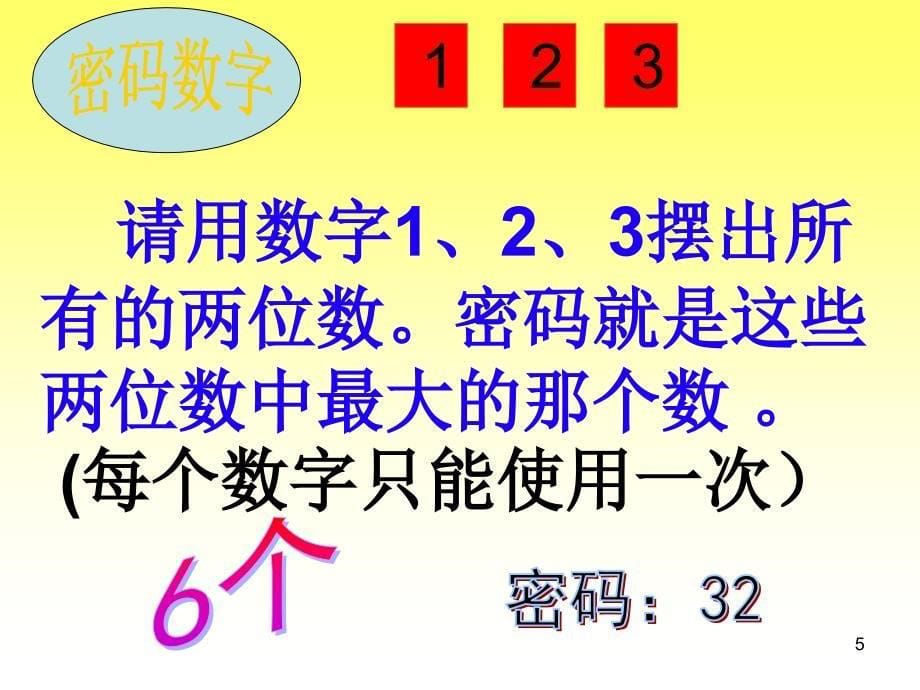 二年级上册数学广角简单的排列与组合_第5页