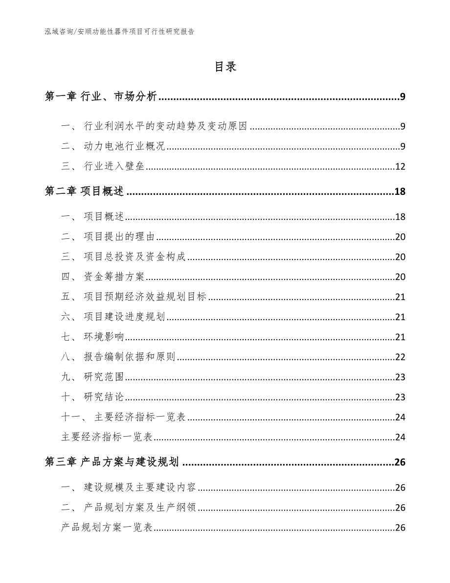 安顺功能性器件项目可行性研究报告_第2页