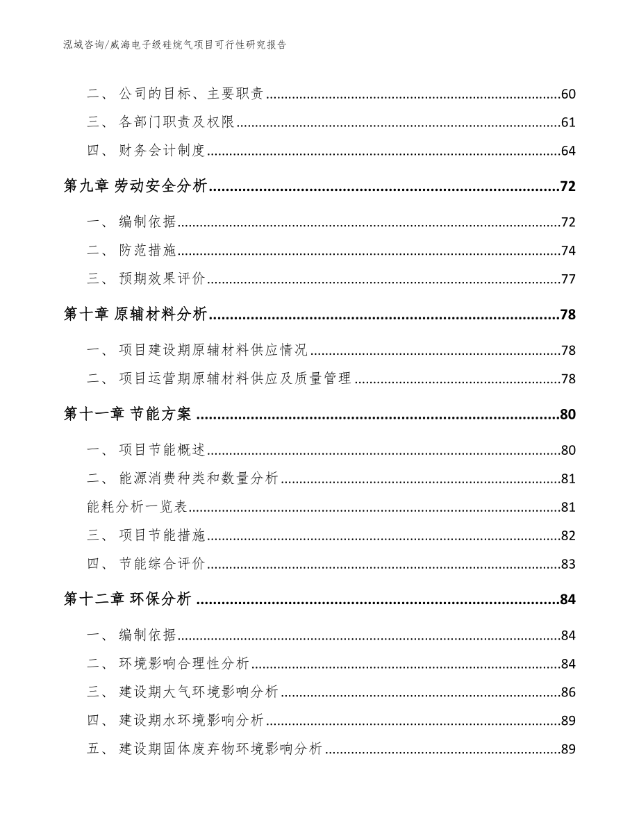 威海电子级硅烷气项目可行性研究报告_第3页