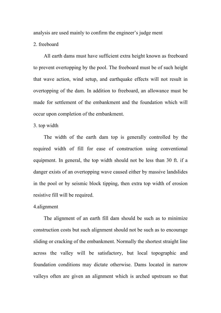 外文翻译---土石坝的特征及筑坝技术控制_第2页