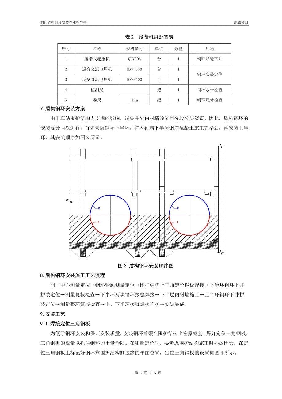 洞门盾构钢环安装作业指导书(精品)_第5页