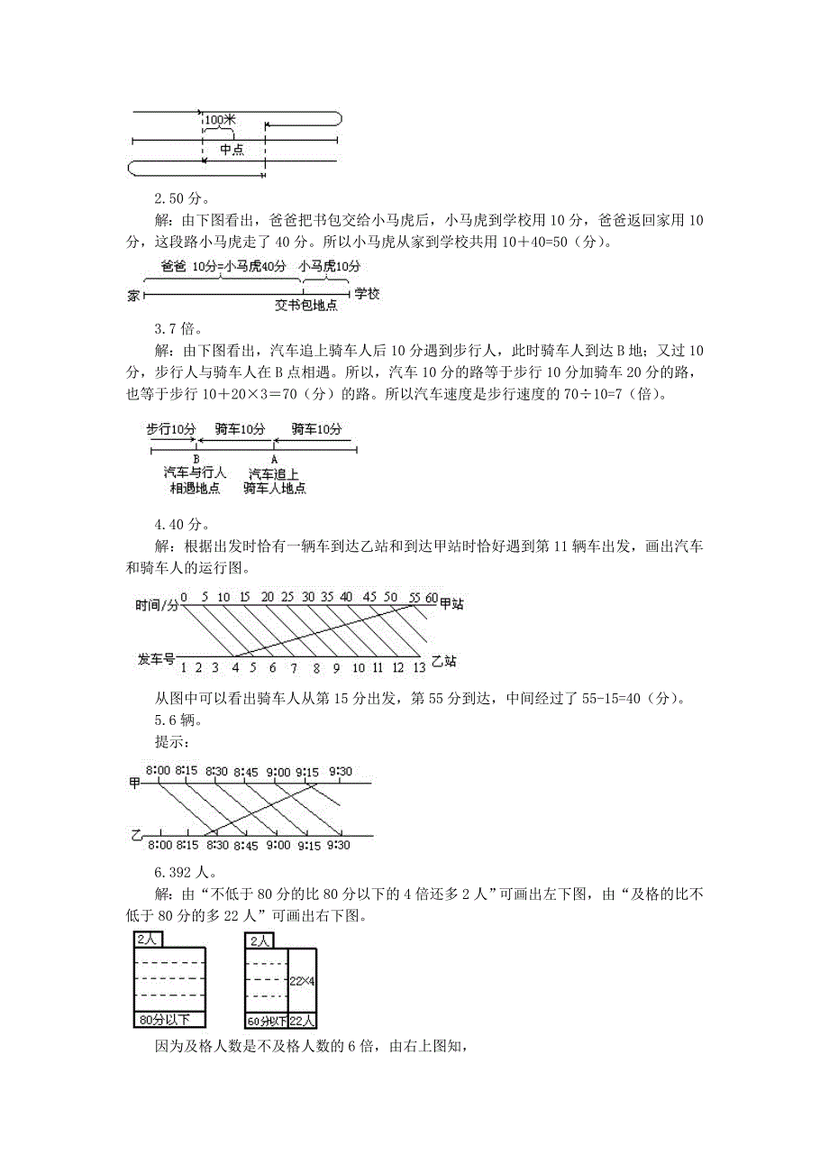 六年级奥数专题：图解法_第4页