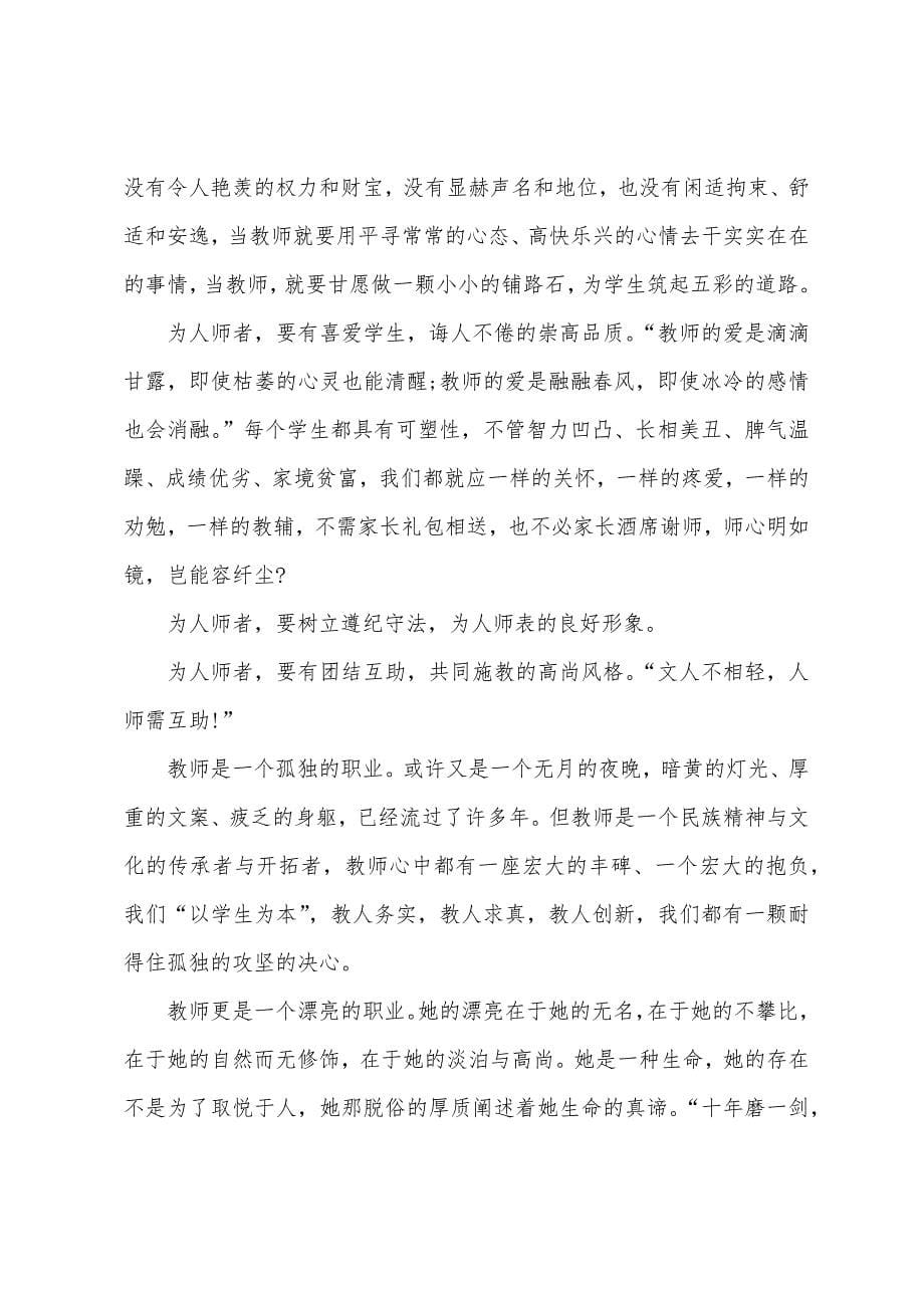 师师德师风演讲稿.docx_第5页