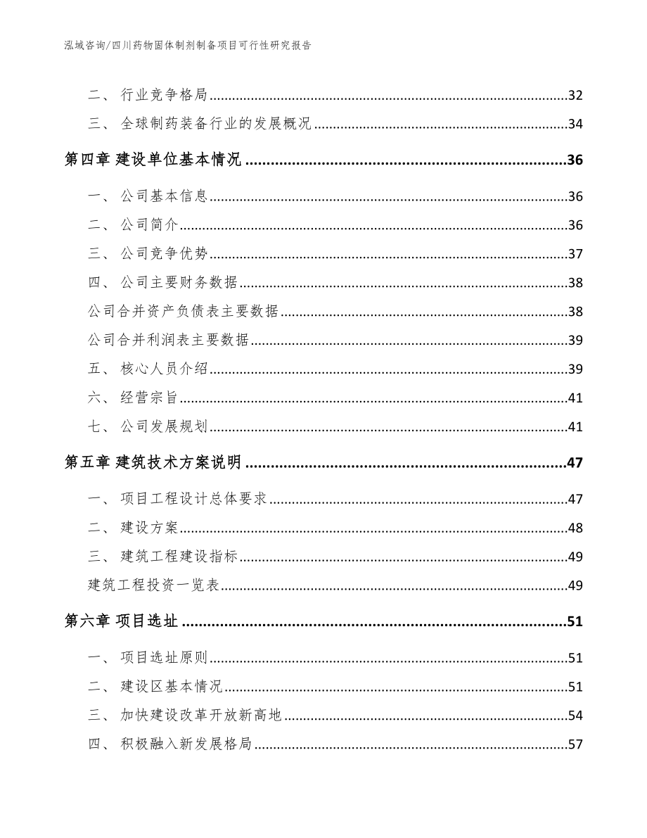 四川药物固体制剂制备项目可行性研究报告（参考模板）_第2页