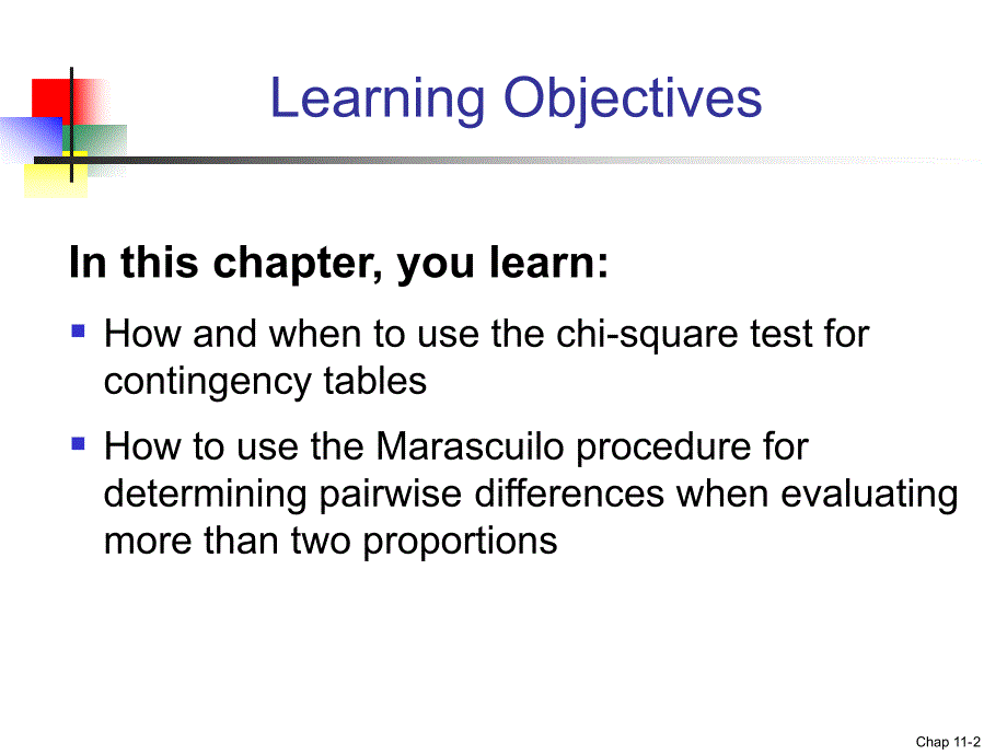 商业统计学英文课件：ch12 Chi-Square Tests And Nonparametric Tests_第2页