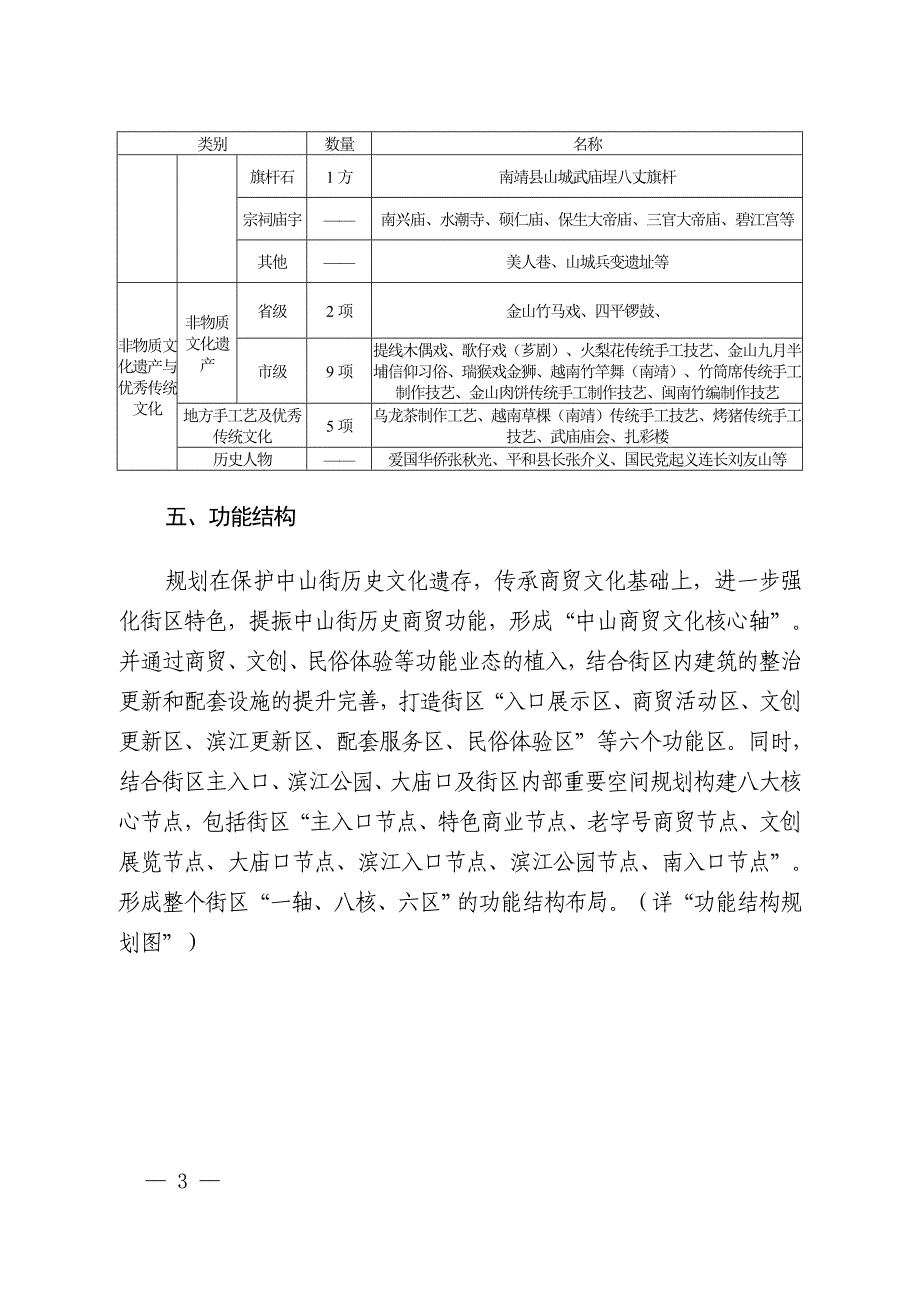 南靖县中山街历史文化街区保护规划（2022-2035年）.doc_第3页