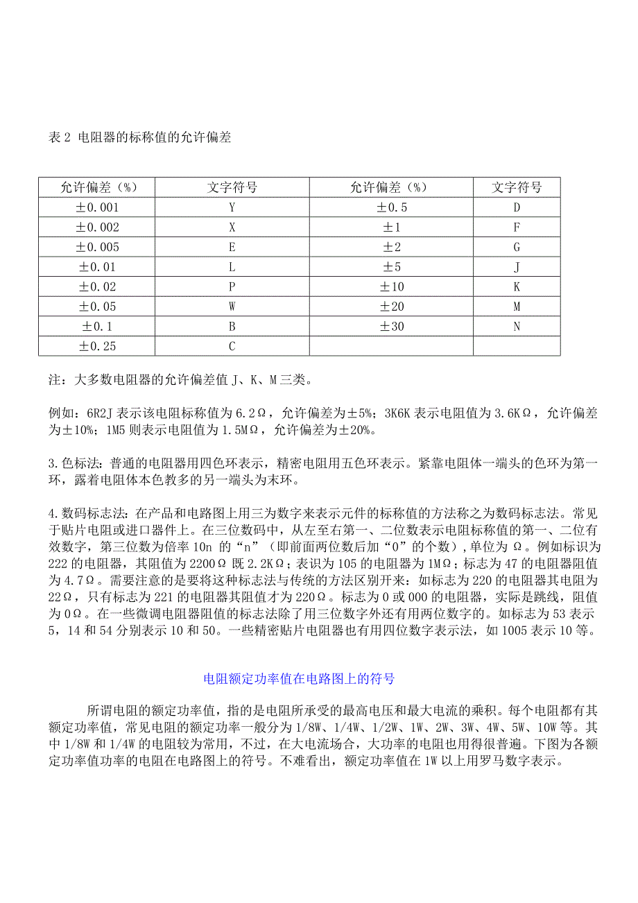 常用电子元器件系列知识——电阻篇_第4页