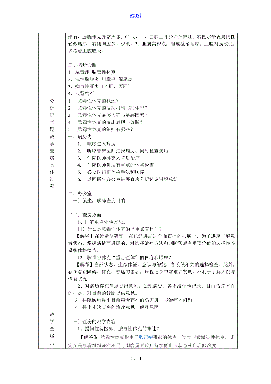 教学查房脓毒症休克_第2页