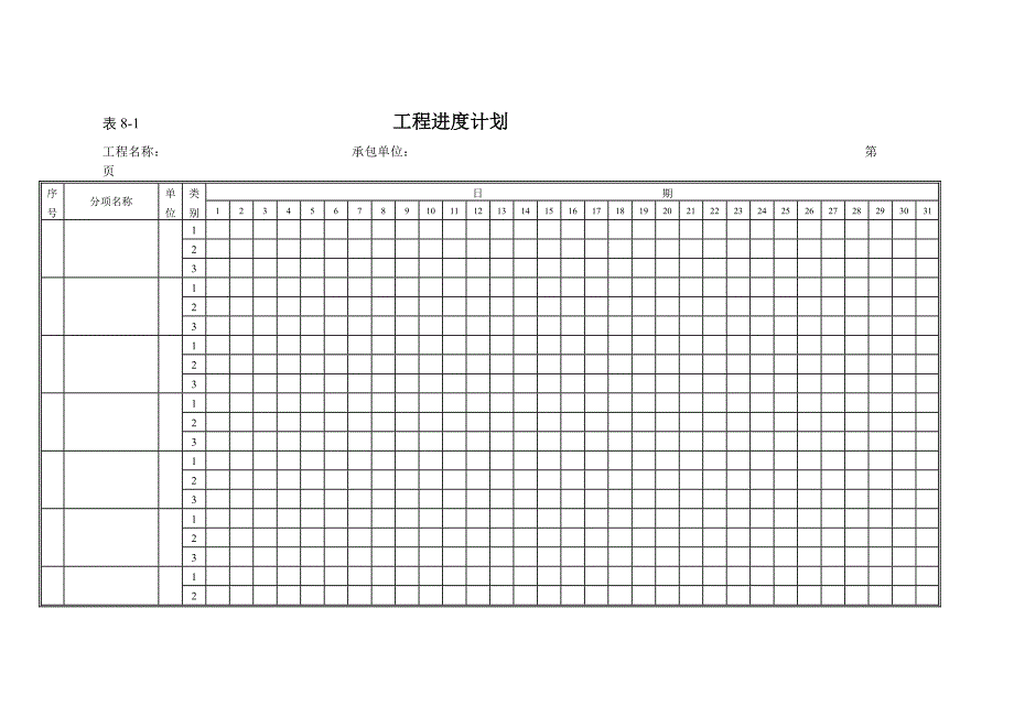 常用地质灾害用表 8.1--8.17 (材料、台账用表).doc_第2页