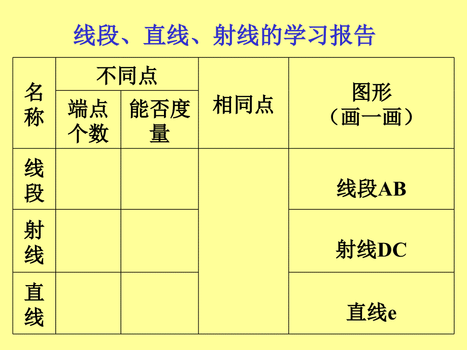 四年级上册数学课件5.2几何小实践线段射线直线沪教版共18张PPT1_第4页