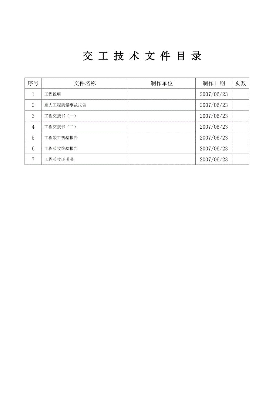 智能化建筑工程竣工验收资料文档模板_第4页