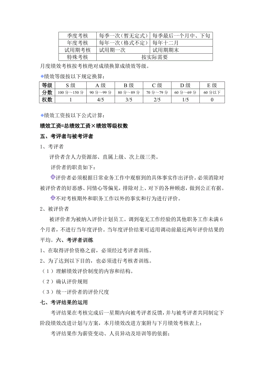 保安员绩效考评方案_第2页