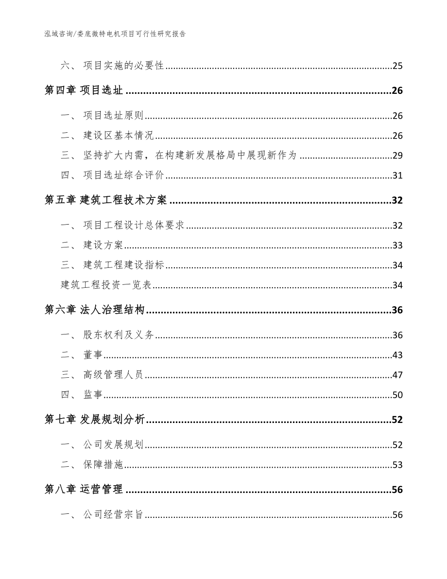 娄底微特电机项目可行性研究报告【参考模板】_第2页