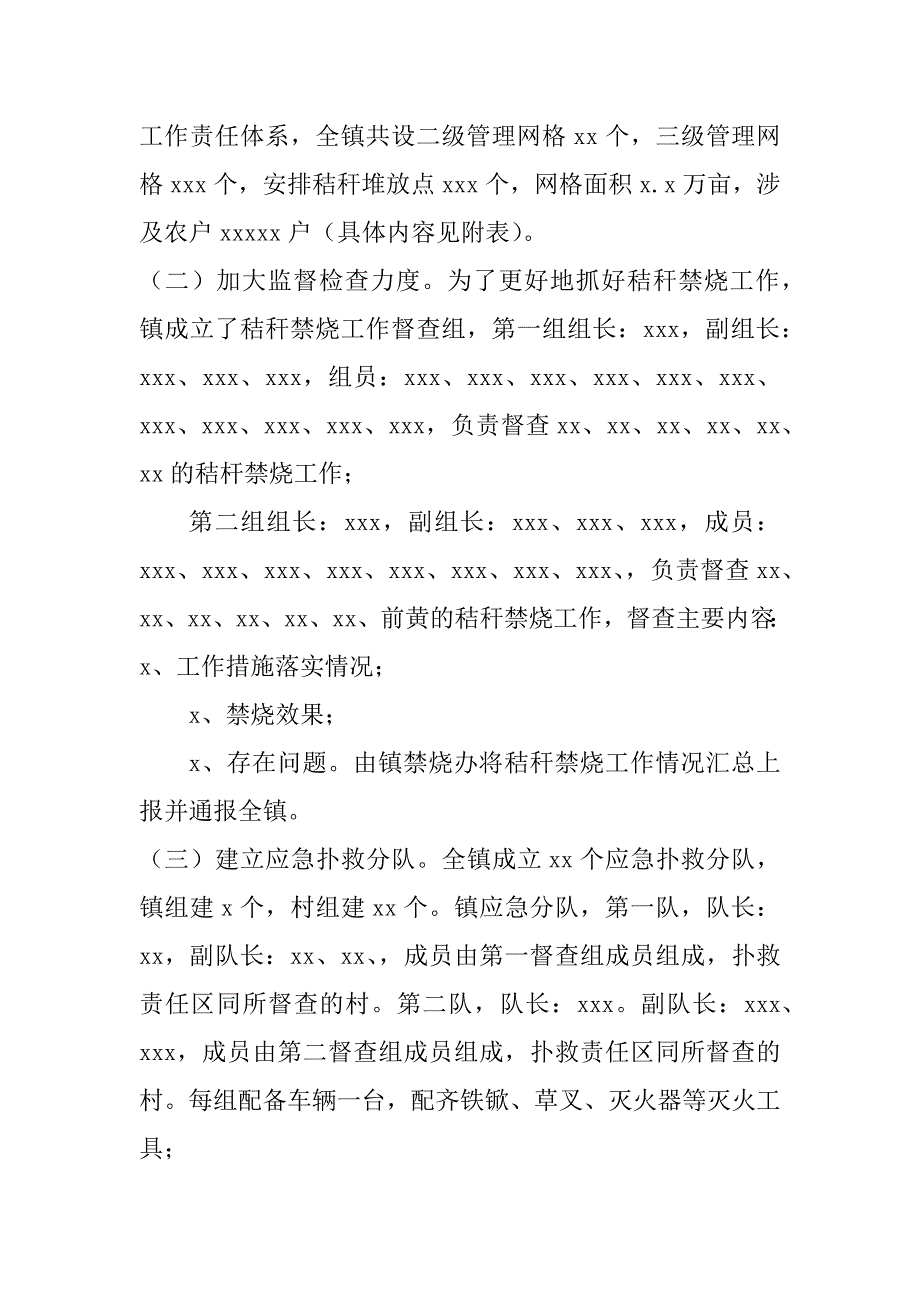 2023年年度秸秆禁烧工作实施方案（精选文档）_第2页