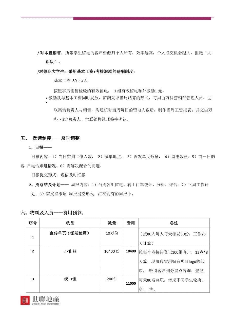 201202南京万科金色领域项目的外拓方案_第5页