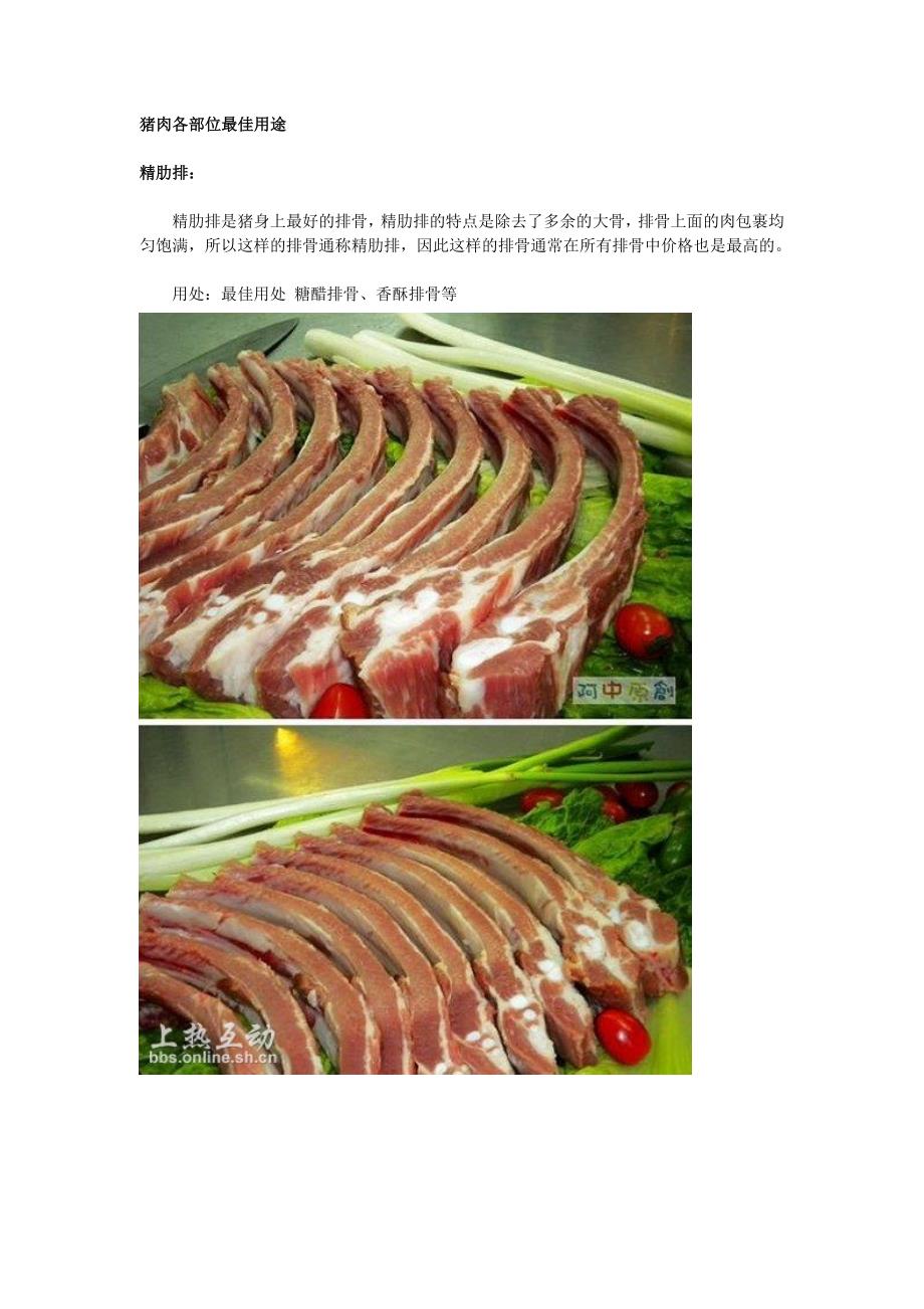 肉各部位最佳用途.doc_第1页