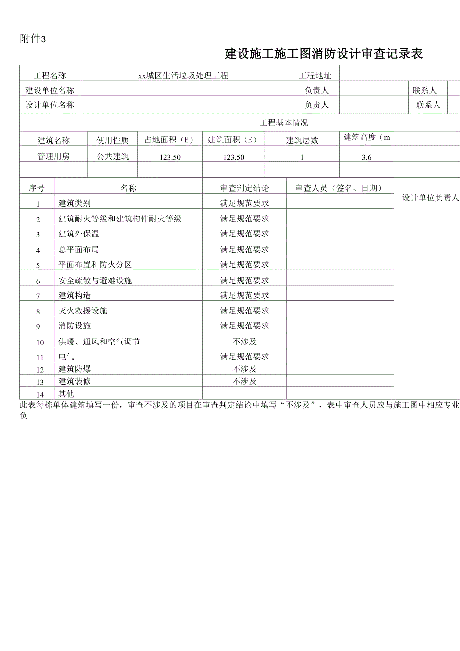 垃圾处理工程消防设计专篇_第4页