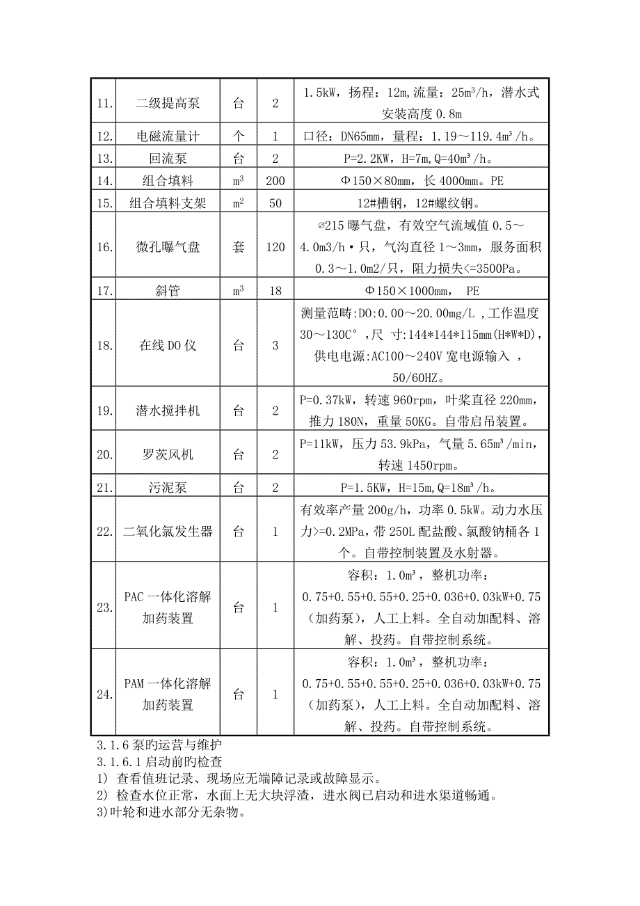 生活污水站操作专题规程_第3页