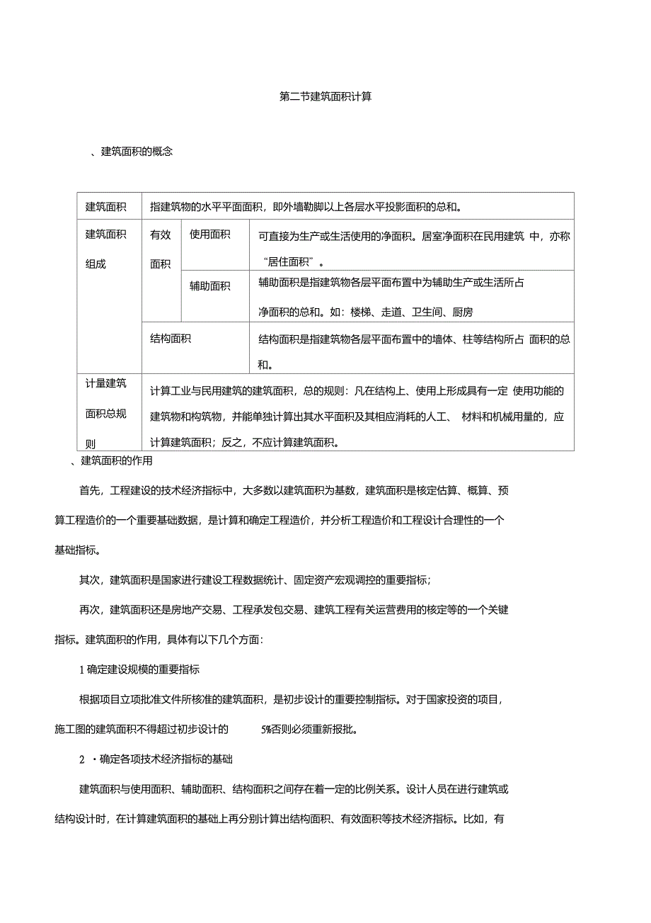 工程计量-建筑面积计算(一)_第1页