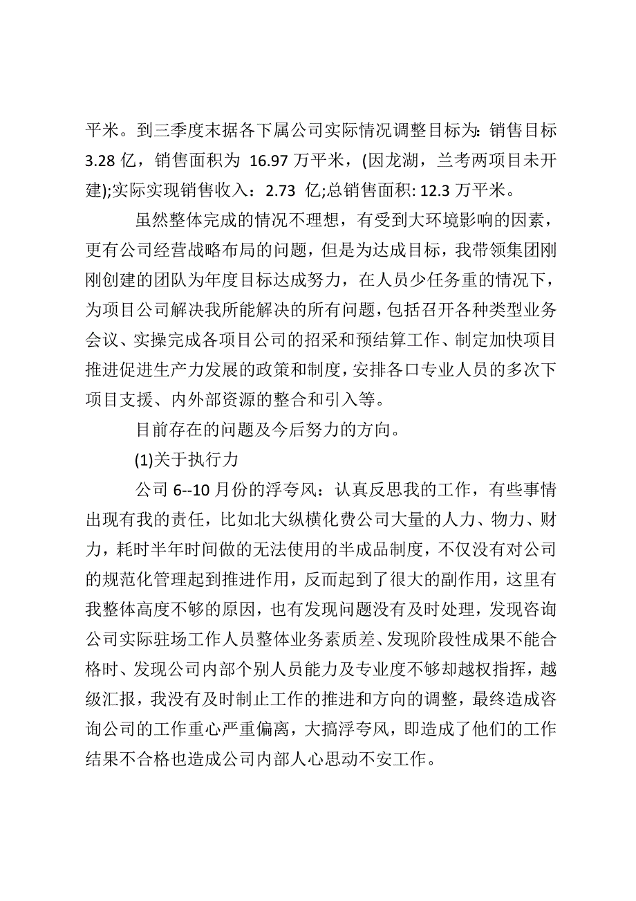 2019年常务副总经理个人述职报告.doc_第3页