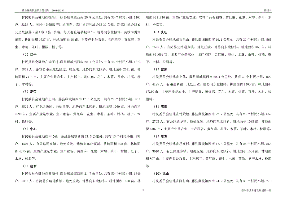 XX县XX镇集镇总体规划（2020）_第2页