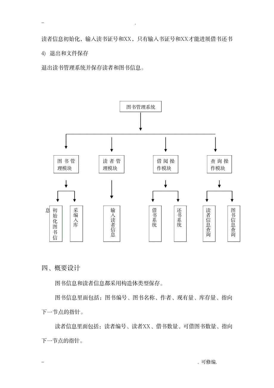 数据结构图书管理系统课程设计报告_计算机-数据结构与算法_第2页